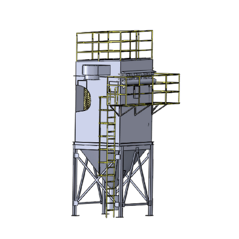 Pulzný vreckový filter