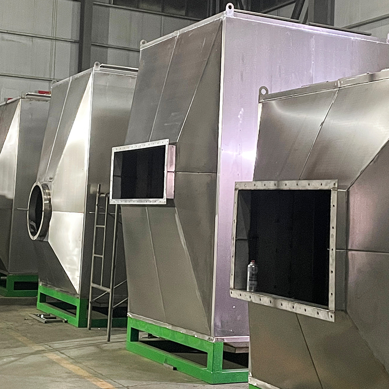 Horná a bočná vykladacia konštrukcia Adsorpčný box s aktívnym uhlím z nehrdzavejúcej ocele 304