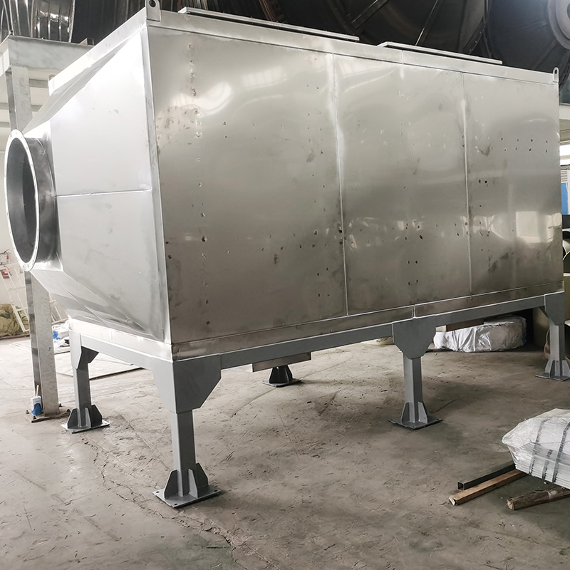 Horná a bočná vykladacia konštrukcia Adsorpčný box s aktívnym uhlím z nehrdzavejúcej ocele 304