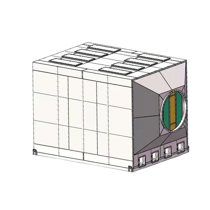 Horná a bočná vykladacia konštrukcia Adsorpčný box s aktívnym uhlím z nehrdzavejúcej ocele 304