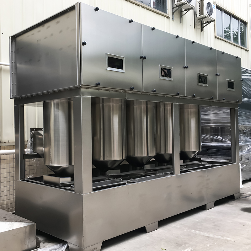 Hybridná cyklónová rozprašovacia veža