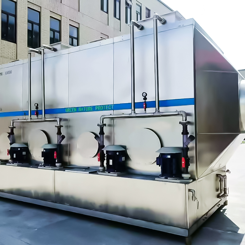 304 horizontálna umývacia veža z nehrdzavejúcej ocele