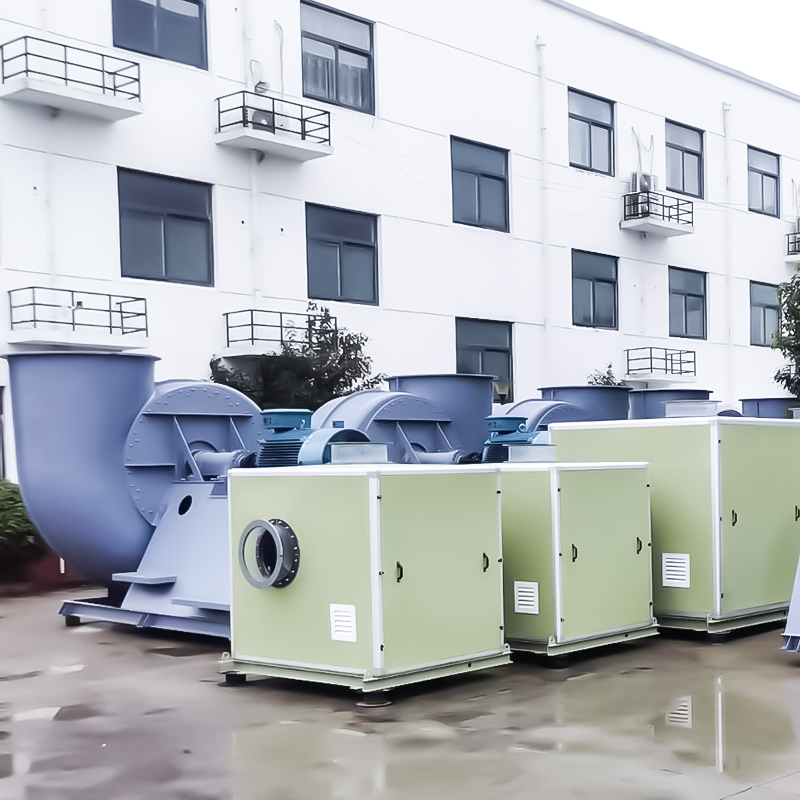 Sklolaminátový zvukotesný boxový ventilátor