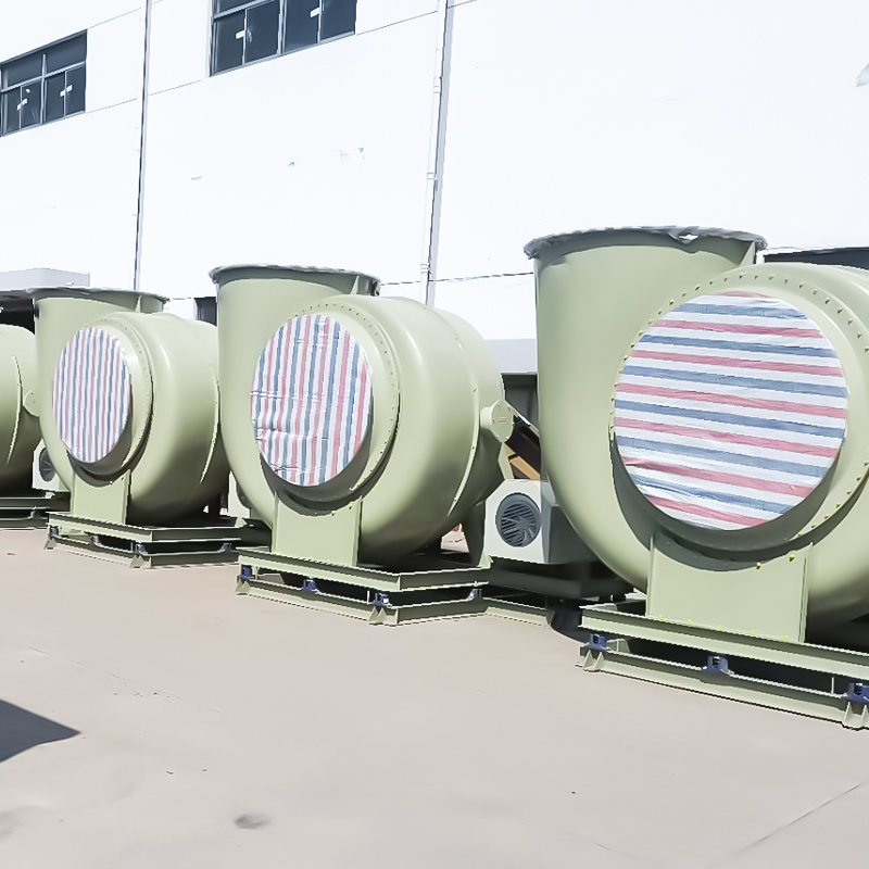 FRP stredotlakové a nízkotlakové antikorózne ventilátory