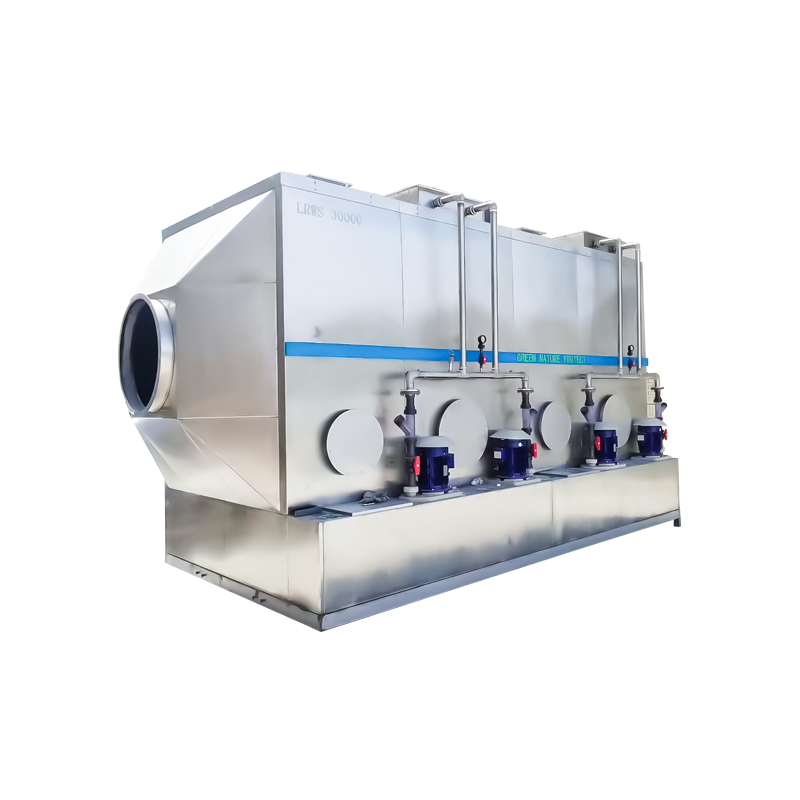 304 horizontálna umývacia veža z nehrdzavejúcej ocele