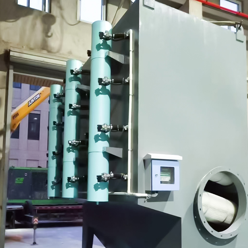 Náplňový zberač prachu