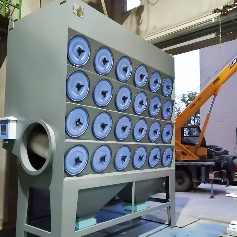 Náplňový zberač prachu