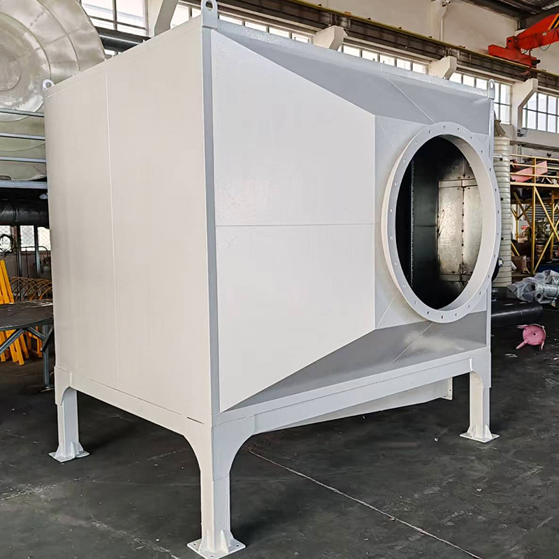 Adsorpčný box s aktívnym uhlím z uhlíkovej ocele s horným plnením a spodným plnením